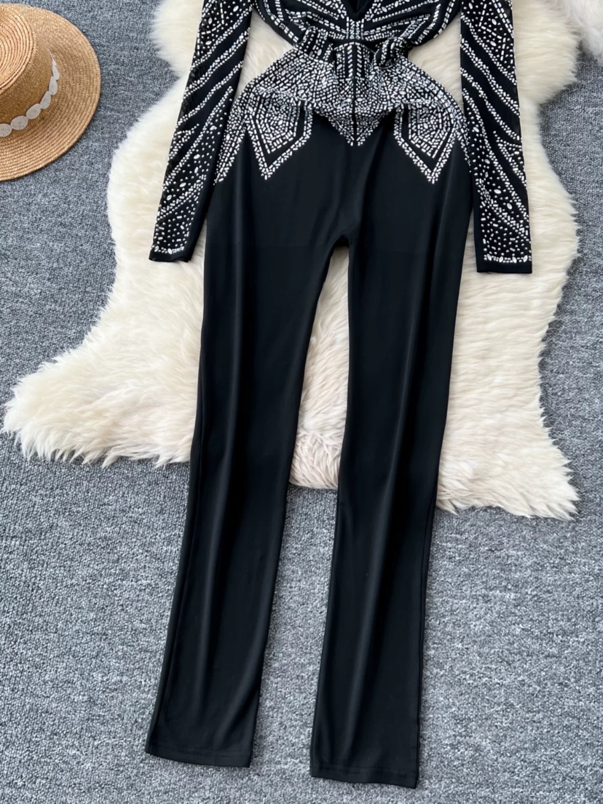 Summer bloom jumpsuit FJ138 images